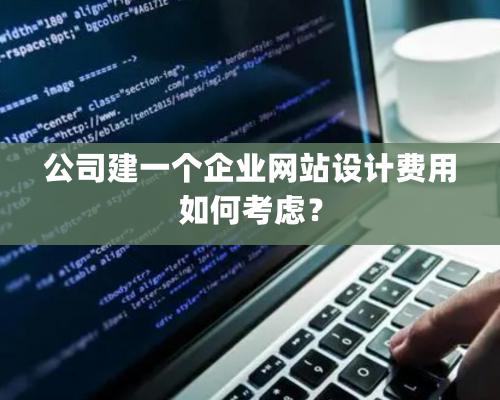 公司建一个企业网站设计费用如何考虑？