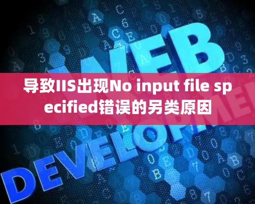 导致IIS出现No input file specified错误的另类原因